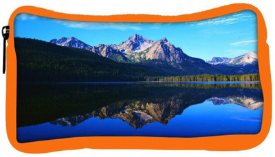 

Snoogg Eco Friendly Canvas Mirror Image Of Mountain Designer Student Pen Pencil Case Coin Purse Pouch Cosmetic Makeup Bag (ORANGE) Pouch(Multicolor)
