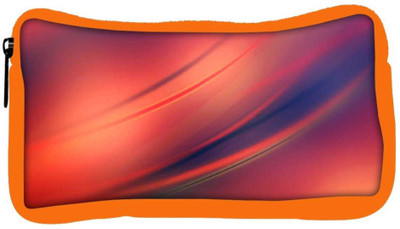 

Snoogg Eco Friendly Canvas Red And Orange Background Design Designer Student Pen Pencil Case Coin Purse Pouch Cosmetic Makeup Bag (ORANGE) Pouch(Multicolor)