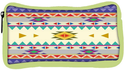 

Snoogg Eco Friendly Canvas Aztec Pattern Purple Student Pen Pencil Case Coin Purse Pouch Cosmetic Makeup Bag (GREEN) Pouch(Multicolor)