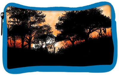 

Snoogg Eco Friendly Canvas Black Trees Designer Student Pen Pencil Case Coin Purse Pouch Cosmetic Makeup Bag (BLUE) Pouch(Multicolor)