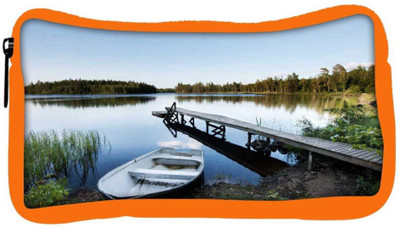

Snoogg Eco Friendly Canvas White Small Boat Designer Student Pen Pencil Case Coin Purse Pouch Cosmetic Makeup Bag (ORANGE) Pouch(Multicolor)
