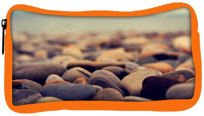 

Snoogg Eco Friendly Canvas Stones Near The Sea Designer Student Pen Pencil Case Coin Purse Pouch Cosmetic Makeup Bag (ORANGE) Pouch(Multicolor)