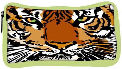 

Snoogg Eco Friendly Canvas Sketch Of White Tiger Vector Illustration Student Pen Pencil Case Coin Purse Pouch Cosmetic Makeup Bag (GREEN) Pouch(Multicolor)