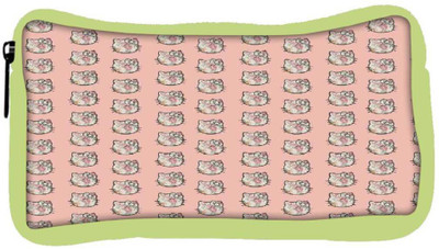 

Snoogg Eco Friendly Canvas Cute Kitty Formation Student Pen Pencil Case Coin Purse Pouch Cosmetic Makeup Bag (GREEN) Pouch(Multicolor)