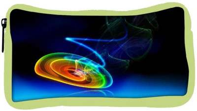 

Snoogg Eco Friendly Canvas Rainbow Circle Designer Student Pen Pencil Case Coin Purse Pouch Cosmetic Makeup Bag (GREEN) Pouch(Multicolor)