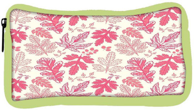 

Snoogg Eco Friendly Canvas Red Leaves Designer Student Pen Pencil Case Coin Purse Pouch Cosmetic Makeup Bag (GREEN) Pouch(Multicolor)