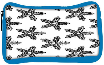 

Snoogg Eco Friendly Canvas Black Star White Designer Student Pen Pencil Case Coin Purse Pouch Cosmetic Makeup Bag (BLUE) Pouch(Multicolor)