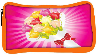 

Snoogg Eco Friendly Canvas Beautifull Flower Bouque Series Design Student Pen Pencil Case Coin Purse Pouch Cosmetic Makeup Bag (ORANGE) Pouch(Multicolor)