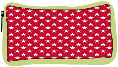 

Snoogg Eco Friendly Canvas White Stars Red Pattern Designer Student Pen Pencil Case Coin Purse Pouch Cosmetic Makeup Bag (GREEN) Pouch(Multicolor)