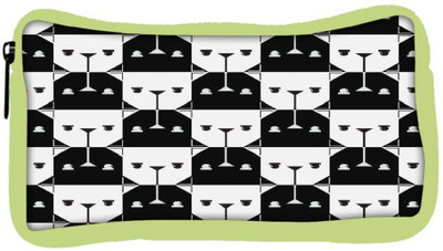 

Snoogg Eco Friendly Canvas Opposite Faces Designer Student Pen Pencil Case Coin Purse Pouch Cosmetic Makeup Bag (GREEN) Pouch(Multicolor)