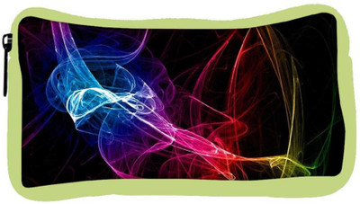 

Snoogg Eco Friendly Canvas Neon Smoke Designer Student Pen Pencil Case Coin Purse Pouch Cosmetic Makeup Bag (GREEN) Pouch(Multicolor)