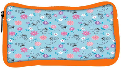 

Snoogg Eco Friendly Canvas Girly Bee Pattern Student Pen Pencil Case Coin Purse Pouch Cosmetic Makeup Bag (ORANGE) Pouch(Multicolor)