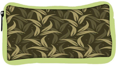 

Snoogg Eco Friendly Canvas Green Leaves Designer Student Pen Pencil Case Coin Purse Pouch Cosmetic Makeup Bag (GREEN) Pouch(Multicolor)