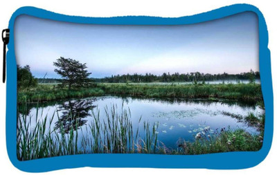 

Snoogg Eco Friendly Canvas Pond In Forest Designer Student Pen Pencil Case Coin Purse Pouch Cosmetic Makeup Bag (BLUE) Pouch(Multicolor)