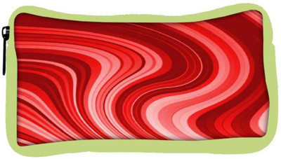 

Snoogg Eco Friendly Canvas Flow Design 2369 Student Pen Pencil Case Coin Purse Pouch Cosmetic Makeup Bag (GREEN) Pouch(Multicolor)