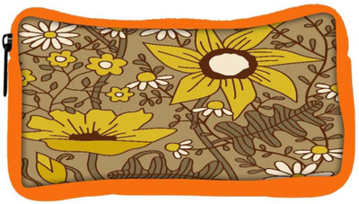 

Snoogg Eco Friendly Canvas Seamless Texture With Flowers And Butterflies Endless Floral Pattern Student Pen Pencil Case Coin Purse Pouch Cosmetic Makeup Bag (ORANGE) Pouch(Multicolor)