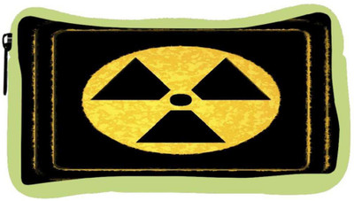 

Snoogg Eco Friendly Canvas Radioactivity Student Pen Pencil Case Coin Purse Pouch Cosmetic Makeup Bag (GREEN) Pouch(Multicolor)