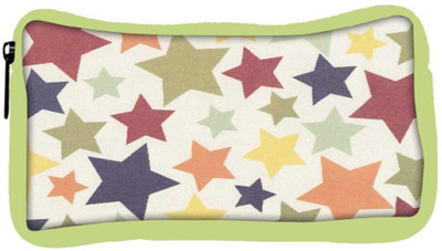 

Snoogg Eco Friendly Canvas Colorful Stars 2608 Student Pen Pencil Case Coin Purse Pouch Cosmetic Makeup Bag (GREEN) Pouch(Multicolor)