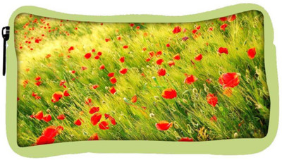 

Snoogg Eco Friendly Canvas Small Red Flowers Designer Student Pen Pencil Case Coin Purse Pouch Cosmetic Makeup Bag (GREEN) Pouch(Multicolor)