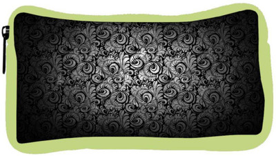 

Snoogg Eco Friendly Canvas Abstract Pattern Design Designer Student Pen Pencil Case Coin Purse Pouch Cosmetic Makeup Bag (GREEN) Pouch(Multicolor)