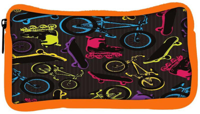 

Snoogg Eco Friendly Canvas On Roads Dark Designer Student Pen Pencil Case Coin Purse Pouch Cosmetic Makeup Bag (ORANGE) Pouch(Multicolor)