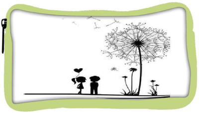 

Snoogg Eco Friendly Canvas Dandelions Child Love Student Pen Pencil Case Coin Purse Pouch Cosmetic Makeup Bag (GREEN) Pouch(Multicolor)