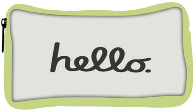 

Snoogg Eco Friendly Canvas Had Me At Hello Student Pen Pencil Case Coin Purse Pouch Cosmetic Makeup Bag (GREEN) Pouch(Multicolor)