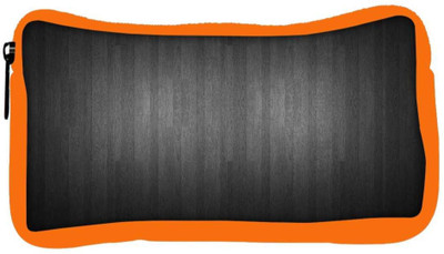 

Snoogg Eco Friendly Canvas Plain Black Designer Student Pen Pencil Case Coin Purse Pouch Cosmetic Makeup Bag (ORANGE) Pouch(Multicolor)