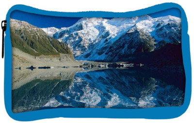 

Snoogg Eco Friendly Canvas White Mountain Designer Student Pen Pencil Case Coin Purse Pouch Cosmetic Makeup Bag (BLUE) Pouch(Multicolor)