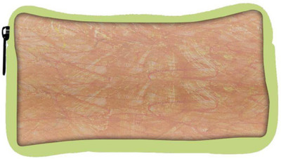 

Snoogg Eco Friendly Canvas Wall Stickers Designer Student Pen Pencil Case Coin Purse Pouch Cosmetic Makeup Bag (GREEN) Pouch(Multicolor)