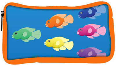 

Snoogg Eco Friendly Canvas A Vector Image Of Jellybean Or Parrot Cichlid Fish In Bright Colours Student Pen Pencil Case Coin Purse Pouch Cosmetic Makeup Bag (ORANGE) Pouch(Multicolor)