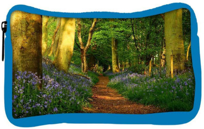 

Snoogg Eco Friendly Canvas Blossom Trees Designer Student Pen Pencil Case Coin Purse Pouch Cosmetic Makeup Bag (BLUE) Pouch(Multicolor)