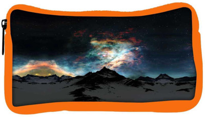 

Snoogg Eco Friendly Canvas Aurora Galaxy Student Pen Pencil Case Coin Purse Pouch Cosmetic Makeup Bag (ORANGE) Pouch(Multicolor)