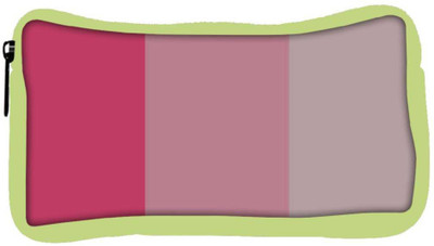 

Snoogg Eco Friendly Canvas Pink And Grey Stripes Student Pen Pencil Case Coin Purse Pouch Cosmetic Makeup Bag (GREEN) Pouch(Multicolor)