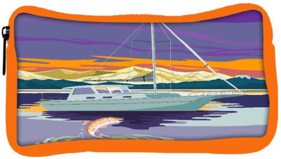 

Snoogg Eco Friendly Canvas Sailboat Retro Student Pen Pencil Case Coin Purse Pouch Cosmetic Makeup Bag (ORANGE) Pouch(Multicolor)