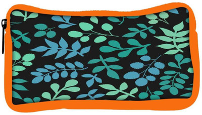 

Snoogg Eco Friendly Canvas Mixed Leaves Designer Student Pen Pencil Case Coin Purse Pouch Cosmetic Makeup Bag (ORANGE) Pouch(Multicolor)