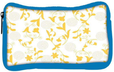 

Snoogg Eco Friendly Canvas Yellow Leaves Designer Student Pen Pencil Case Coin Purse Pouch Cosmetic Makeup Bag (BLUE) Pouch(Multicolor)