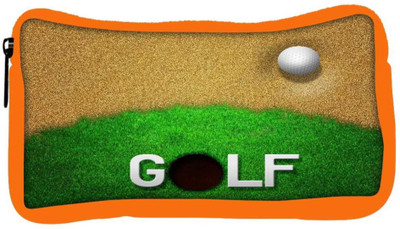 

Snoogg Eco Friendly Canvas Ball In Sand Golf Background Student Pen Pencil Case Coin Purse Pouch Cosmetic Makeup Bag (ORANGE) Pouch(Multicolor)