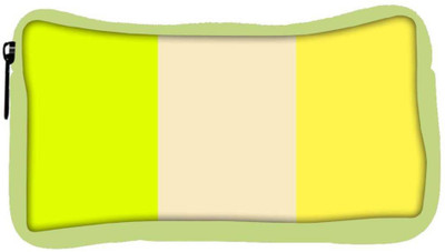 

Snoogg Eco Friendly Canvas Multicolor Pattern Designer Student Pen Pencil Case Coin Purse Pouch Cosmetic Makeup Bag (GREEN) Pouch(Multicolor)
