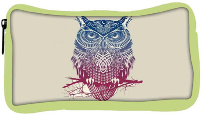 

Snoogg Eco Friendly Canvas Owl Paint Student Pen Pencil Case Coin Purse Pouch Cosmetic Makeup Bag (GREEN) Pouch(Multicolor)