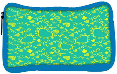 

Snoogg Eco Friendly Canvas Yellow I Love You Designer Student Pen Pencil Case Coin Purse Pouch Cosmetic Makeup Bag (BLUE) Pouch(Multicolor)
