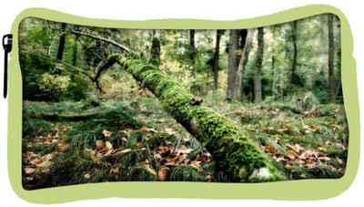 

Snoogg Eco Friendly Canvas Fallen Tree Designer Student Pen Pencil Case Coin Purse Pouch Cosmetic Makeup Bag (GREEN) Pouch(Multicolor)