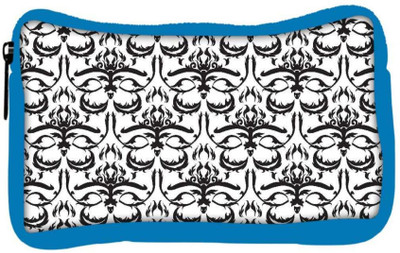 

Snoogg Eco Friendly Canvas Abstract Unquie Pattern Designer Student Pen Pencil Case Coin Purse Pouch Cosmetic Makeup Bag (BLUE) Pouch(Multicolor)