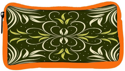 

Snoogg Eco Friendly Canvas Seamless Floral Pattern Abstract Background Student Pen Pencil Case Coin Purse Pouch Cosmetic Makeup Bag (ORANGE) Pouch(Multicolor)