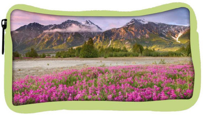 

Snoogg Eco Friendly Canvas Pink Flowers Designer Student Pen Pencil Case Coin Purse Pouch Cosmetic Makeup Bag (GREEN) Pouch(Multicolor)