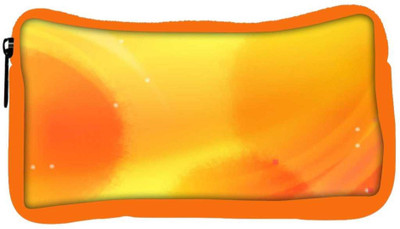 

Snoogg Eco Friendly Canvas Yellow Pattern Design Designer Student Pen Pencil Case Coin Purse Pouch Cosmetic Makeup Bag (ORANGE) Pouch(Multicolor)
