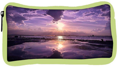 

Snoogg Eco Friendly Canvas Sunrise Designer Student Pen Pencil Case Coin Purse Pouch Cosmetic Makeup Bag (GREEN) Pouch(Multicolor)