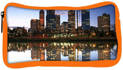 

Snoogg Eco Friendly Canvas River Side Buildings Designer Student Pen Pencil Case Coin Purse Pouch Cosmetic Makeup Bag (ORANGE) Pouch(Multicolor)
