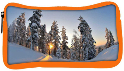 

Snoogg Eco Friendly Canvas Tall Snow Trees Designer Student Pen Pencil Case Coin Purse Pouch Cosmetic Makeup Bag (ORANGE) Pouch(Multicolor)