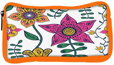 

Snoogg Eco Friendly Canvas Colorful Floral Seamless Pattern In Cartoon Style Seamless Pattern Student Pen Pencil Case Coin Purse Pouch Cosmetic Makeup Bag (ORANGE) Pouch(Multicolor)